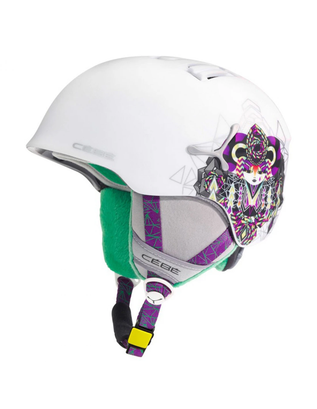 Casque De Ski Cebe Suspense Deluxe Matte White Taille 52/54cm 3 Casque De Ski Cebe Suspense Deluxe Matte White Taille 52/54cm