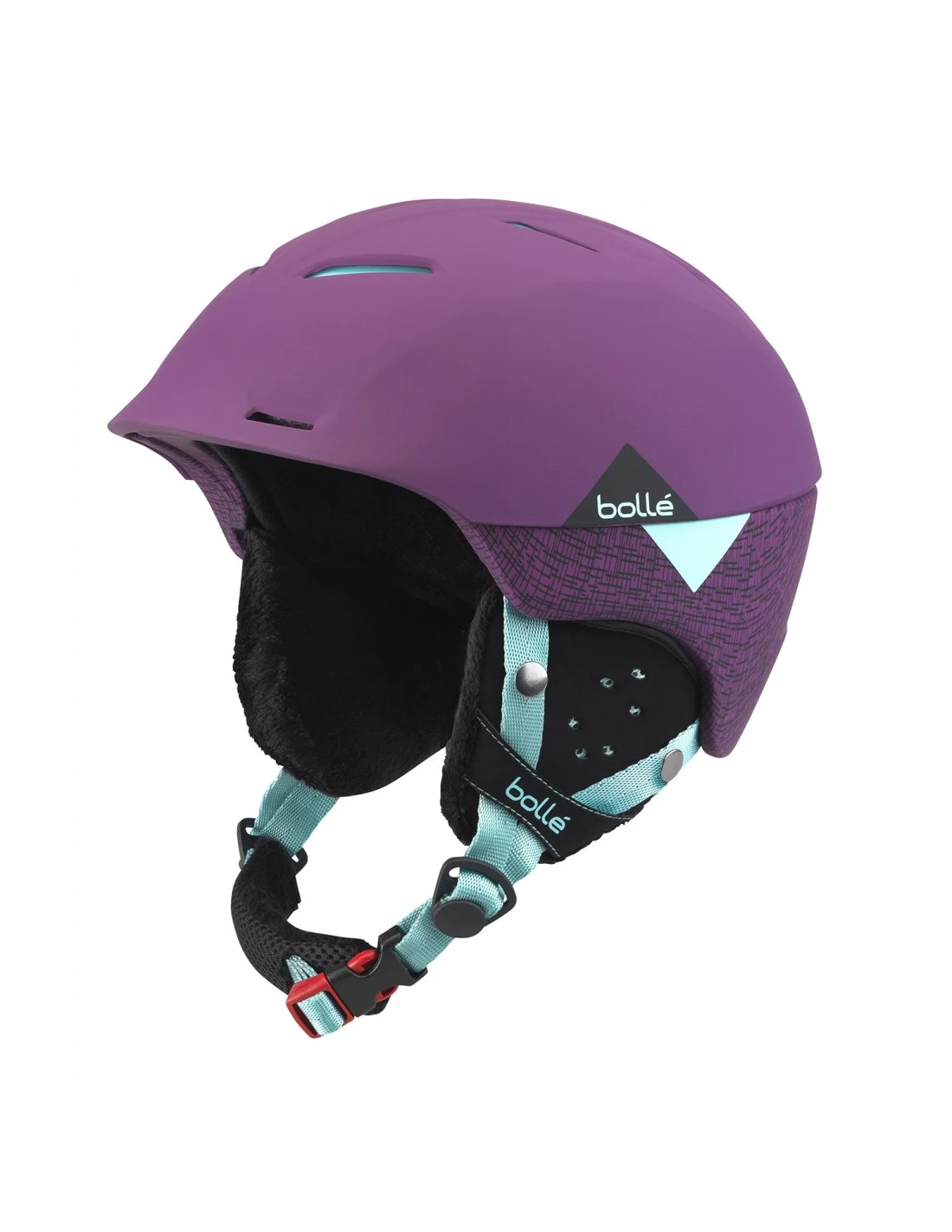 Casque De Ski Neuf Bollé Synergy Purple Mint Taille 58/61cm 3 Casque De Ski Neuf Bollé Synergy Purple Mint Taille 58/61cm