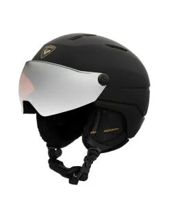 Casque De Ski Neuf Rossignol Fit Visor Impacts W Black 2023 Taille S/M, M/L