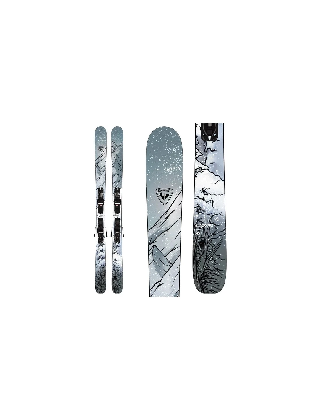 Rossignol Blackops 92 2023 + Look Xpress 11 GW 3 Rossignol Blackops 92 2023 + Look Xpress 11 GW