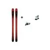 Rossignol Escaper 87 2022 + Fix Look ST10 -Ski Adulte Soldes rossignol escaper 87 2022 fix look st10