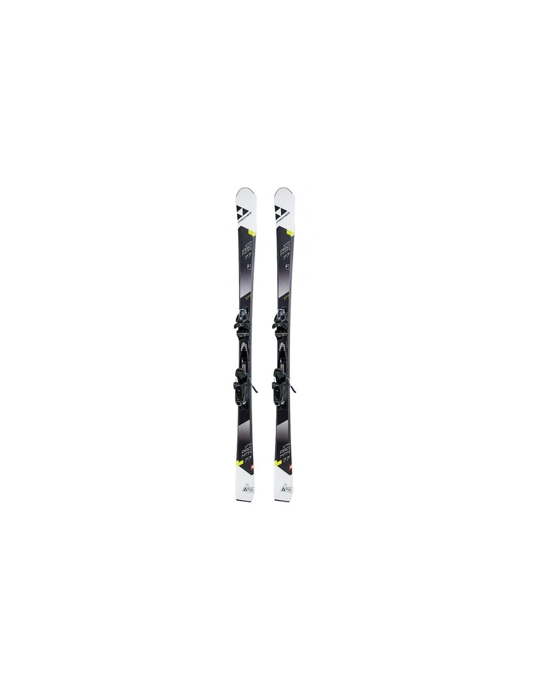 Ski Occasion Fischer XTR 77 Pro MTN Jaune + Fix 3 Ski Occasion Fischer XTR 77 Pro MTN Jaune + Fix