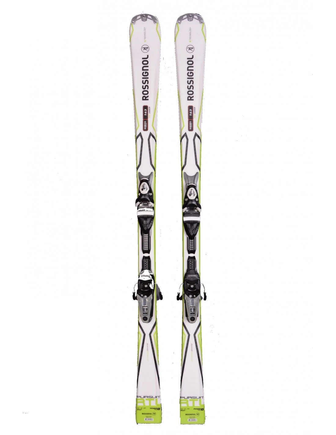 Ski Occasion Rossignol Pursuit RTL Taille De 142cm à 177cm + Fix 3 Ski Occasion Rossignol Pursuit RTL Taille De 142cm à 177cm + Fix