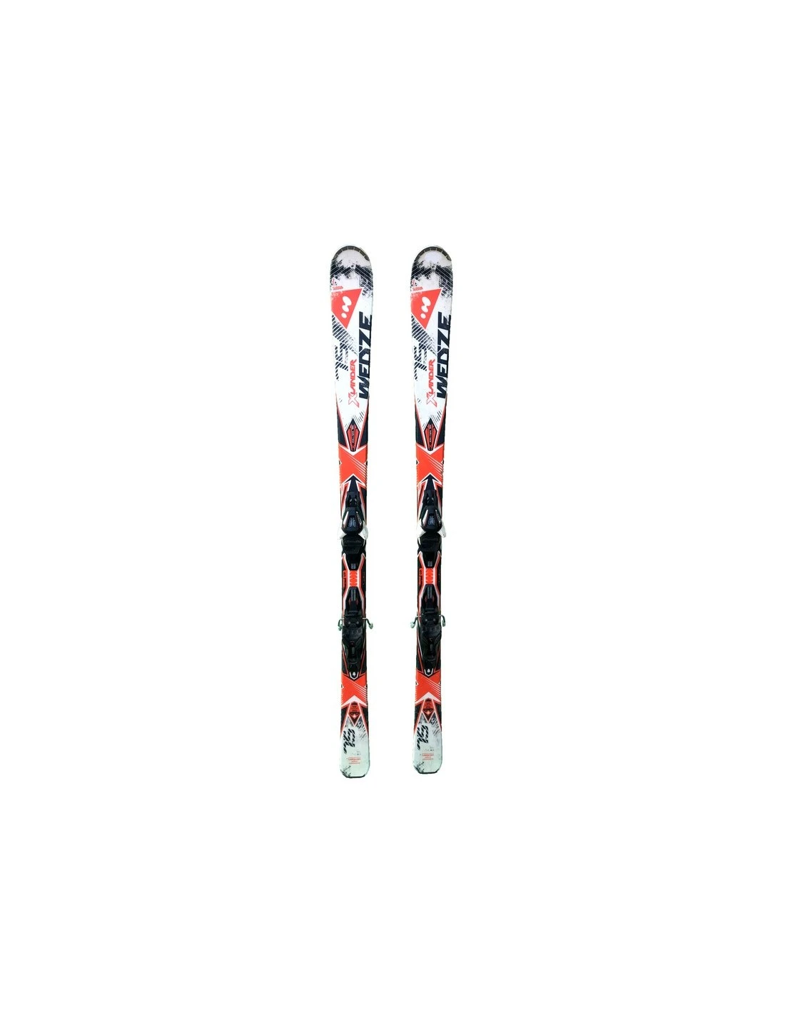 Ski Occasion Wedze X Lander 75 Taille 158cm, 165cm, 175cm Orange Blanc 3 Ski Occasion Wedze X Lander 75 Taille 158cm, 165cm, 175cm Orange Blanc