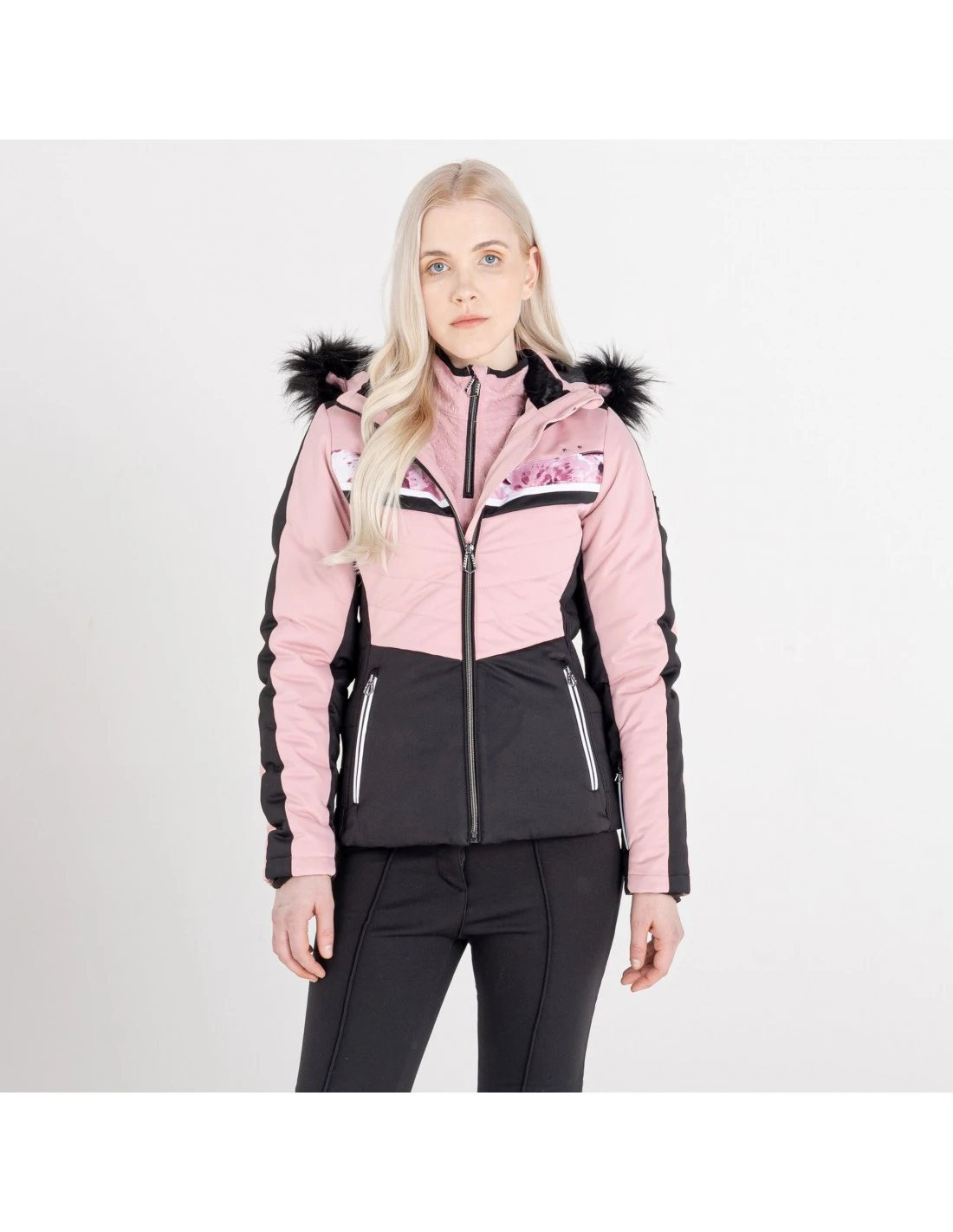 Veste De Ski Femme Neuve Dare 2B Dynamite Powder Pink Taille XS, S, M, L, XL, XXL 3 Veste De Ski Femme Neuve Dare 2B Dynamite Powder Pink Taille XS, S, M, L, XL, XXL
