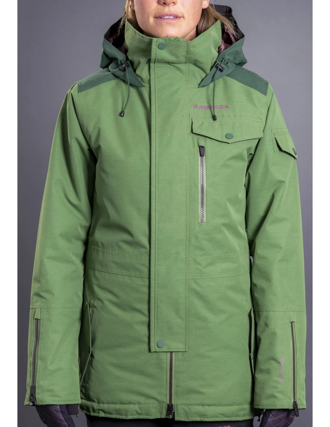 Veste De Ski Femme Neuve Armada Kana Goretex Sage Taille XS, S, M 3 Veste De Ski Femme Neuve Armada Kana Goretex Sage Taille XS, S, M