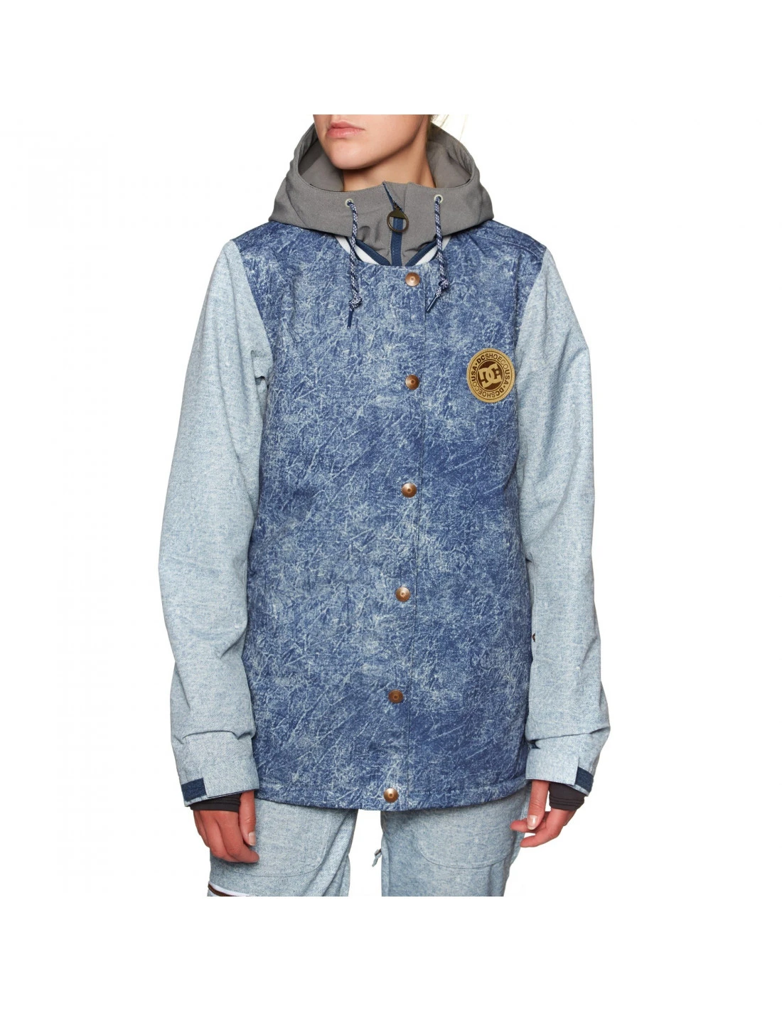 Veste De Snow Femme DC DCLA Bleu Taille S, M, L 3 Veste De Snow Femme DC DCLA Bleu Taille S, M, L