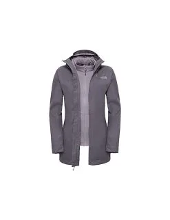 Veste Hiver Femme The North Face Morton Rabbit Grey Taille L